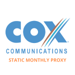 cox STATIC MONTHLY PROXY